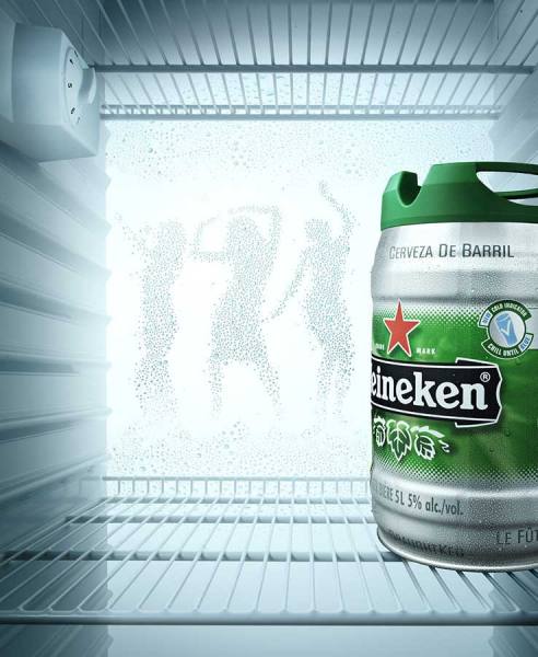Photograph Jonathan Knowles Heineken on One Eyeland
